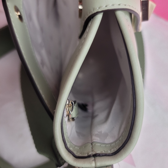 NWT Kate Spade Audrey Mini Bucket Crossbody Bag, Sage Green - Picture 6 of 14